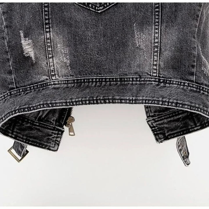 Gilet di Jeans Détour Effetto Slavato