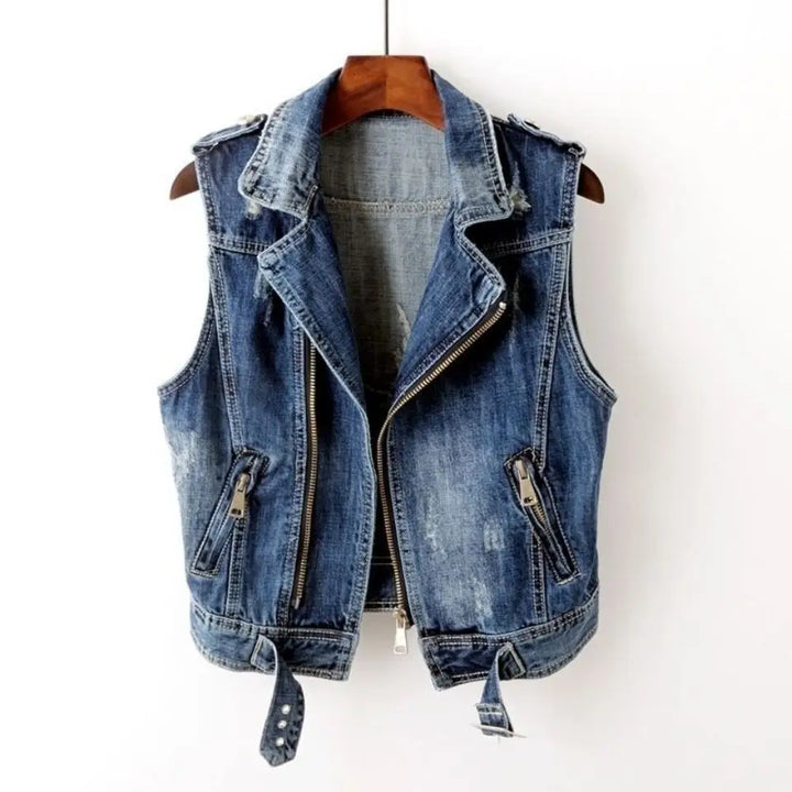 Gilet di Jeans Détour Effetto Slavato