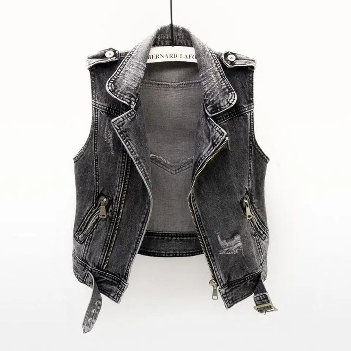 Gilet di Jeans Détour Effetto Slavato