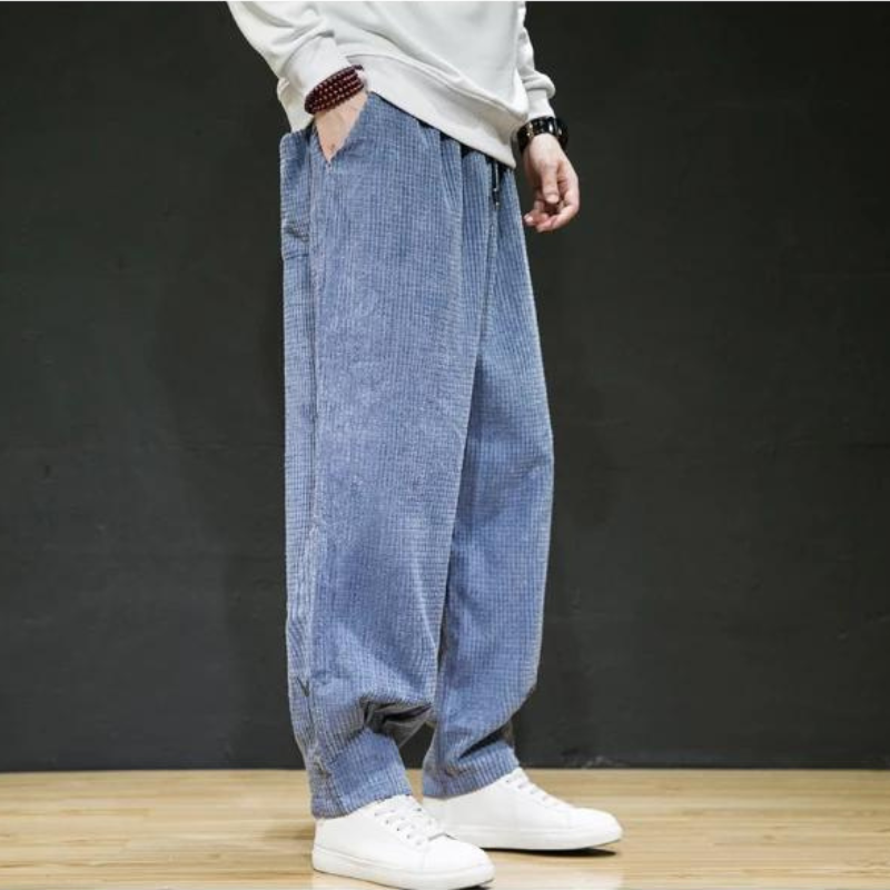 Pantaloni testurizzato waffle Nomad