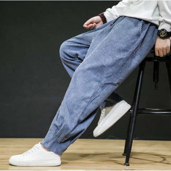 Pantaloni testurizzato waffle Nomad