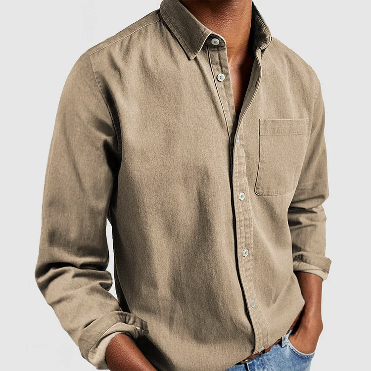Chemise confortable pour homme