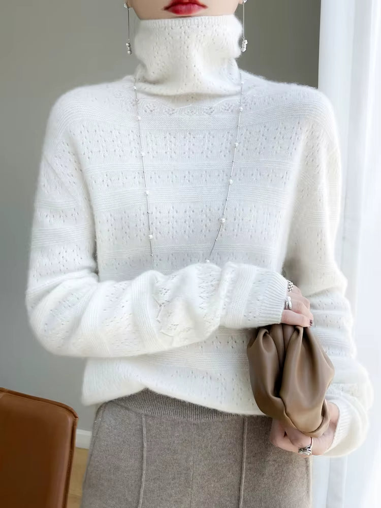 Pull col roulé Aurielle