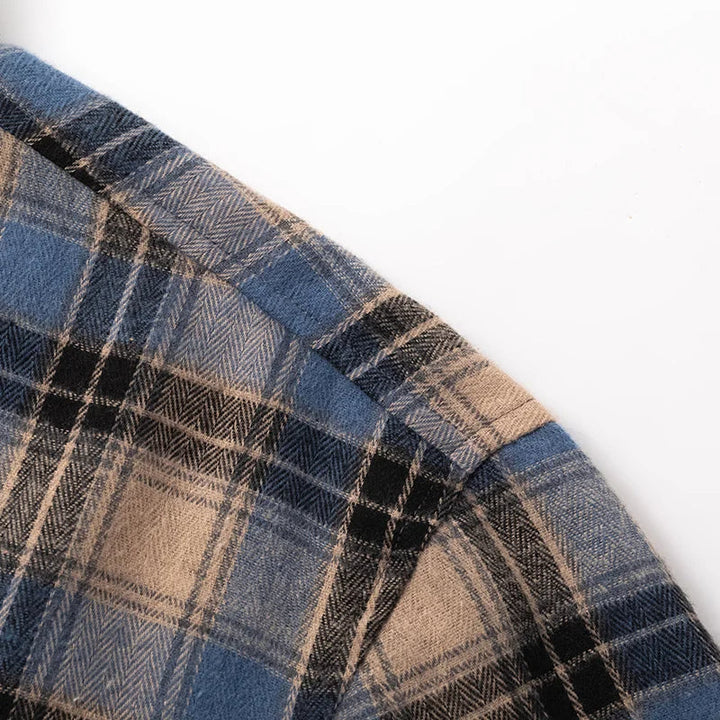 Camicia in flanella a quadri Maverick