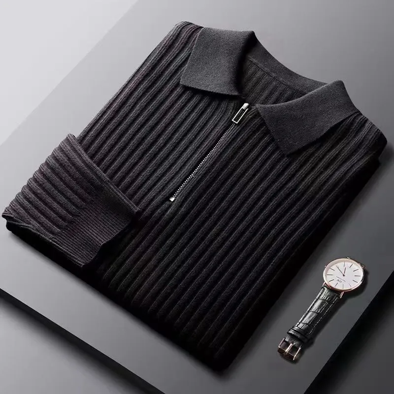 Polo en maille côtelée Milano