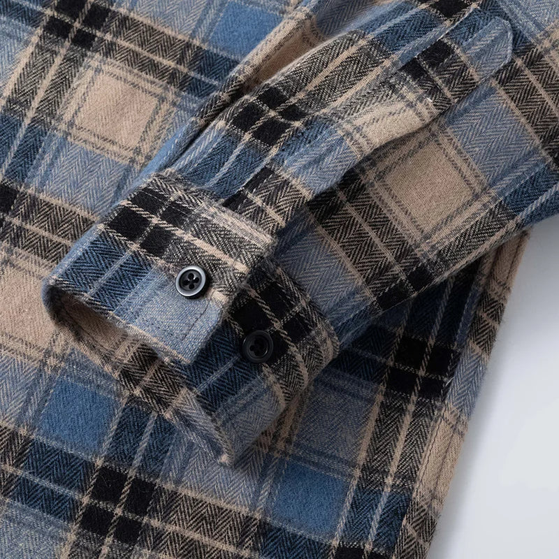 Camicia in flanella a quadri Maverick