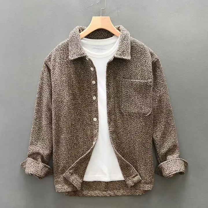 Chemise boutonnée en cachemire Sunday