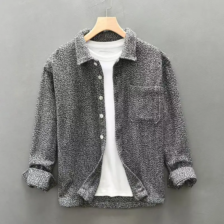 Chemise boutonnée en cachemire Sunday