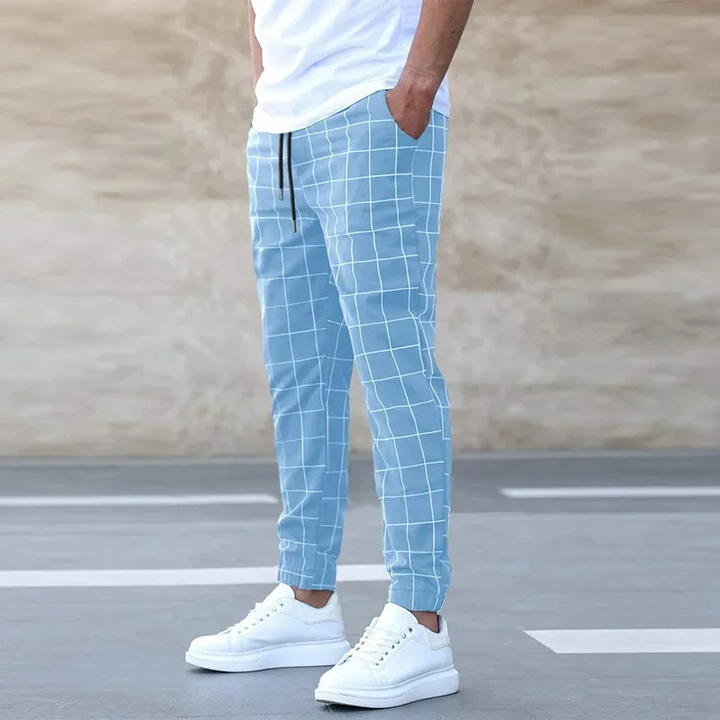 Jogger à Carreaux Crossmark