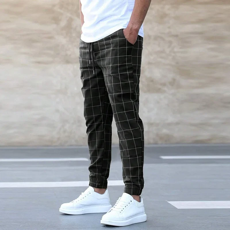 Jogger à Carreaux Crossmark