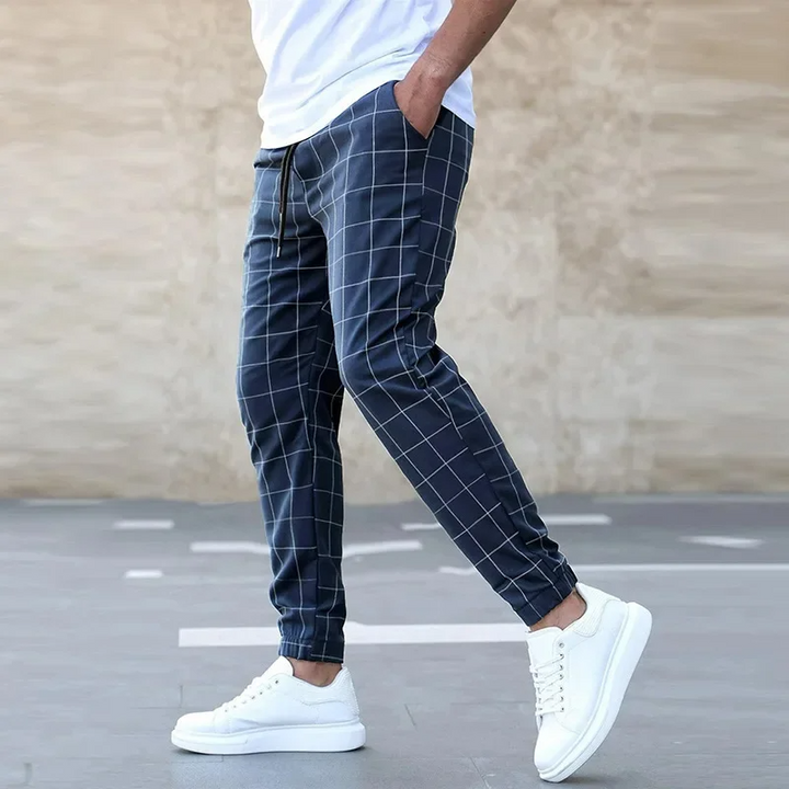 Jogger à Carreaux Crossmark
