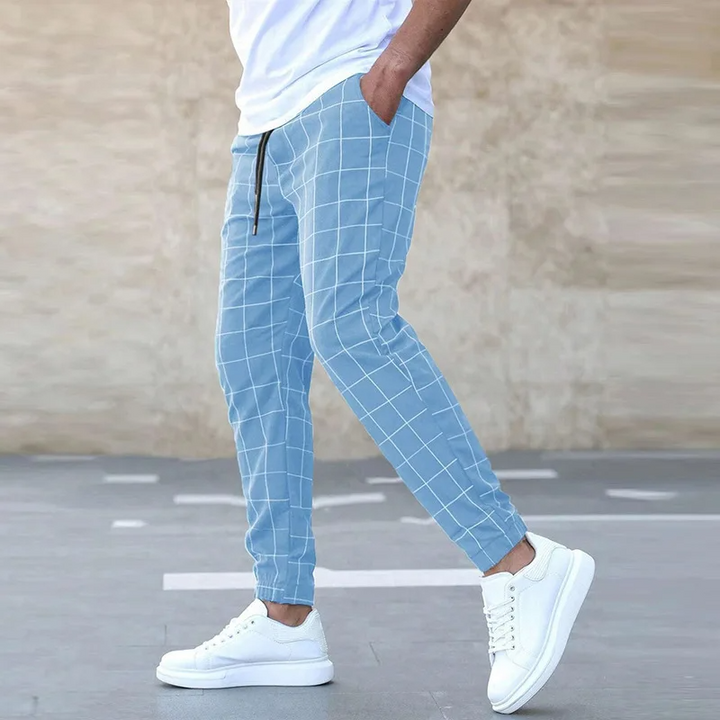 Jogger à Carreaux Crossmark