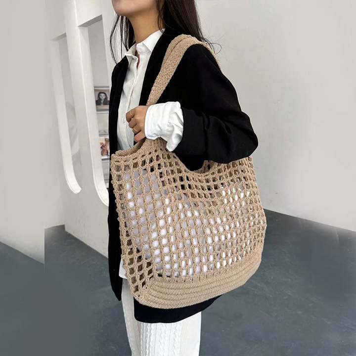 Borsa Shopper all'Uncinetto Bayside
