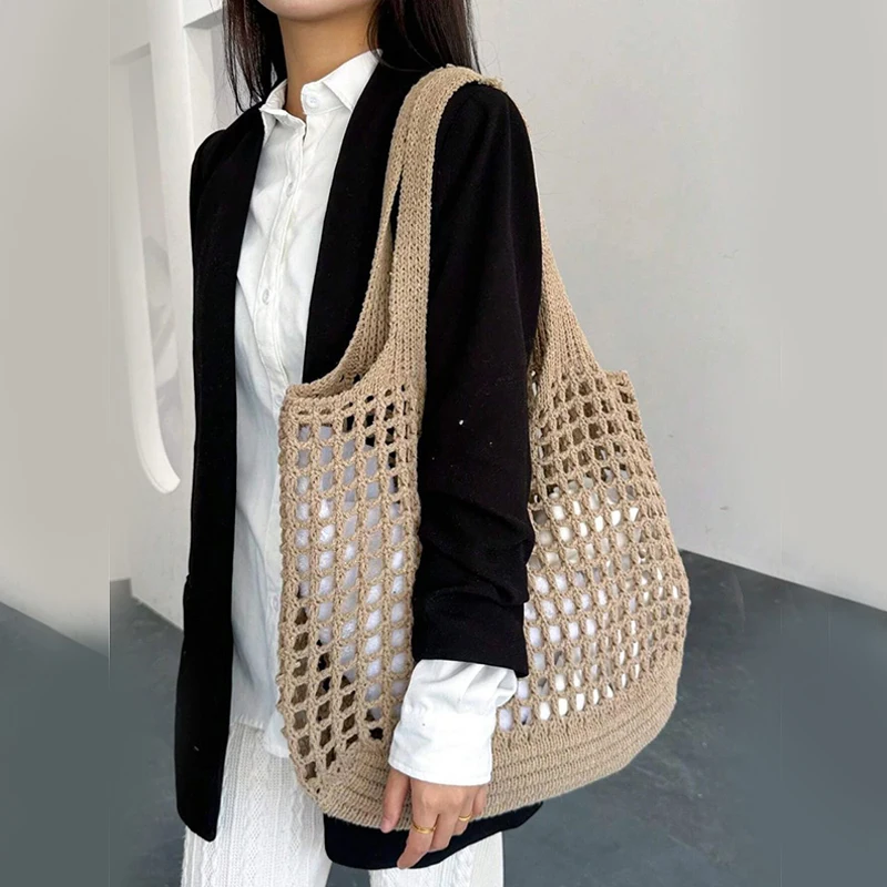 Borsa Shopper all'Uncinetto Bayside