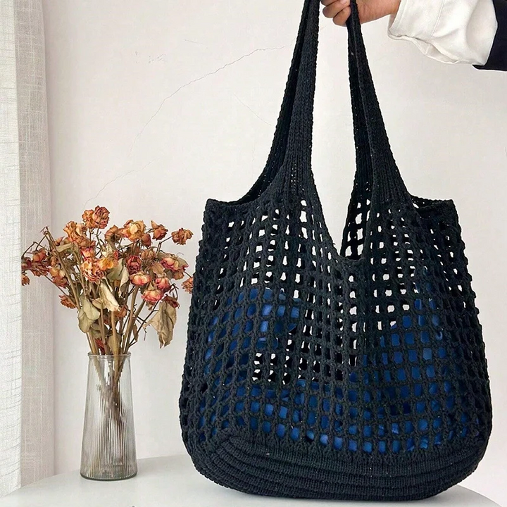 Borsa Shopper all'Uncinetto Bayside