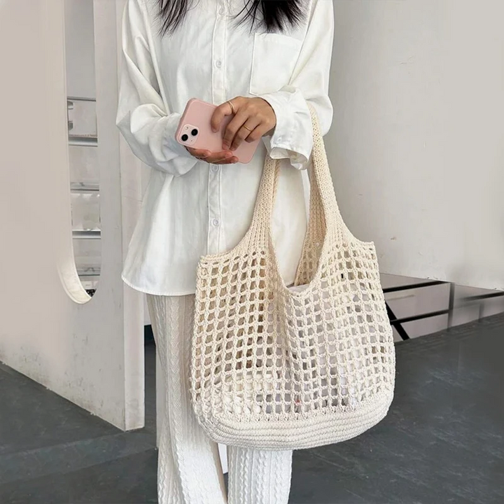 Borsa Shopper all'Uncinetto Bayside