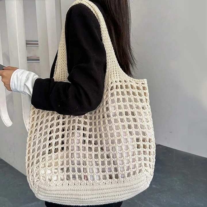 Borsa Shopper all'Uncinetto Bayside
