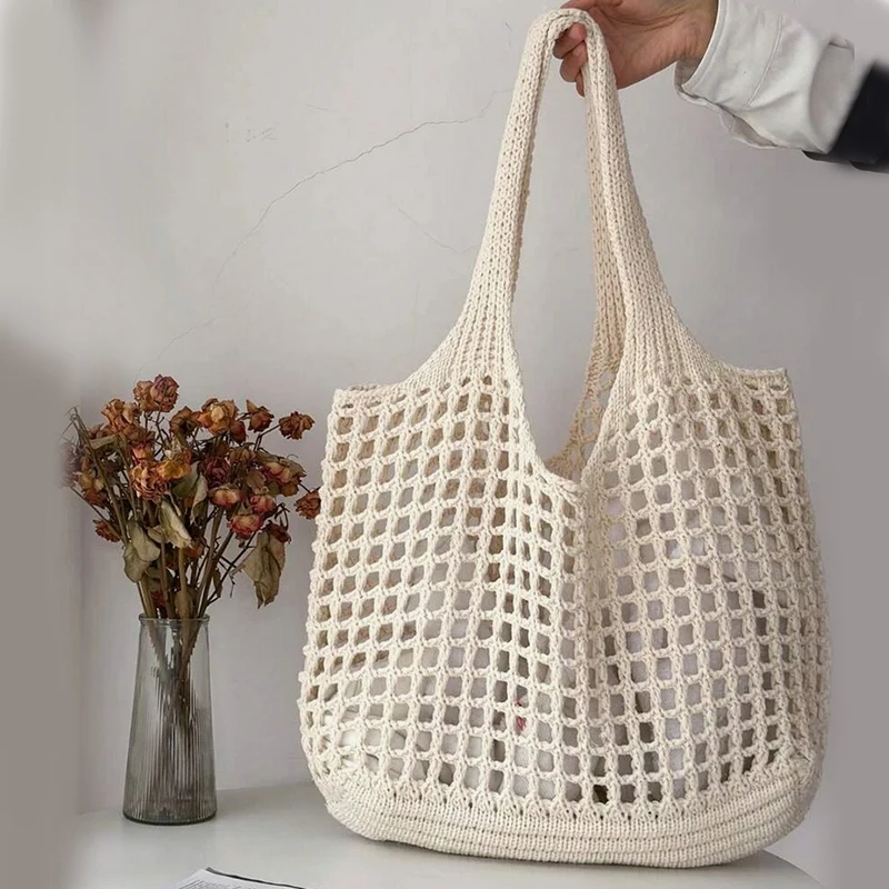 Borsa Shopper all'Uncinetto Bayside