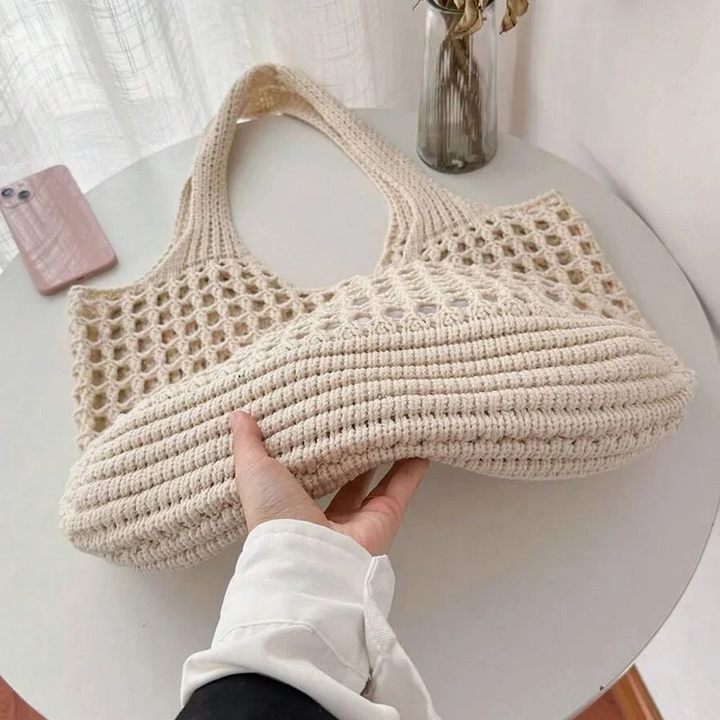 Borsa Shopper all'Uncinetto Bayside