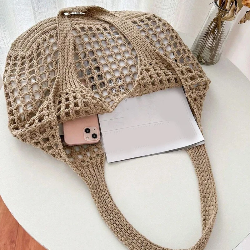 Borsa Shopper all'Uncinetto Bayside