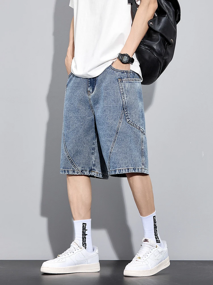 Short en Jean Décalé