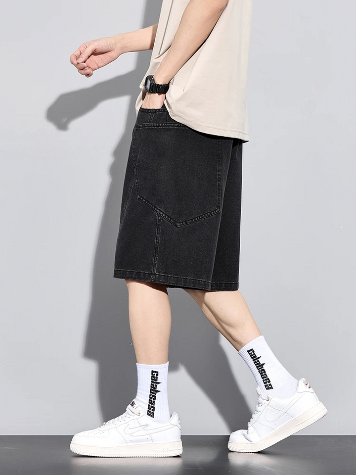 Short en Jean Décalé