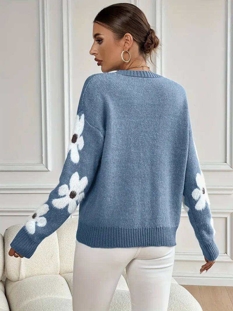 Pull en maille Daisy Drop