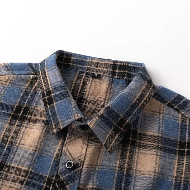 Camicia in flanella a quadri Maverick