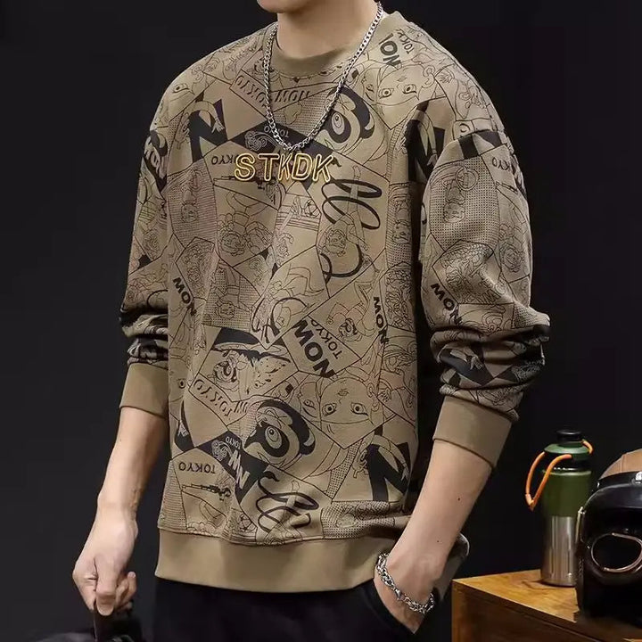Sweat-shirt Manga Static