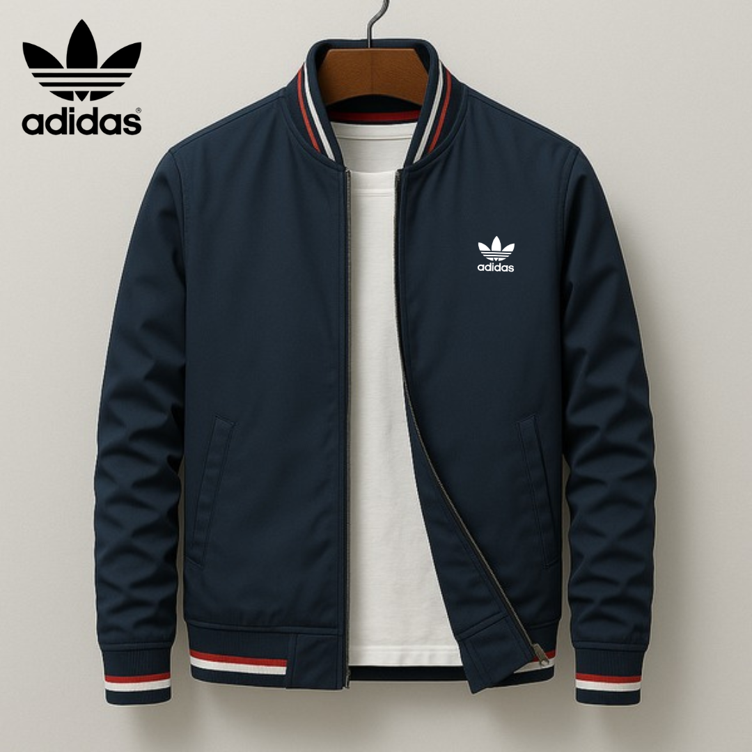Giacca bomber classica moderna - Blu navy