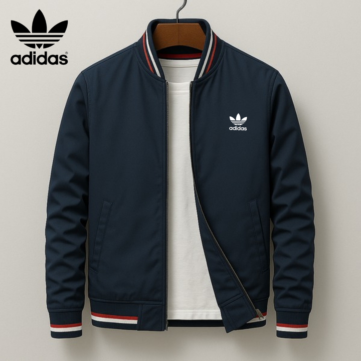 Giacca bomber classica moderna - Blu navy