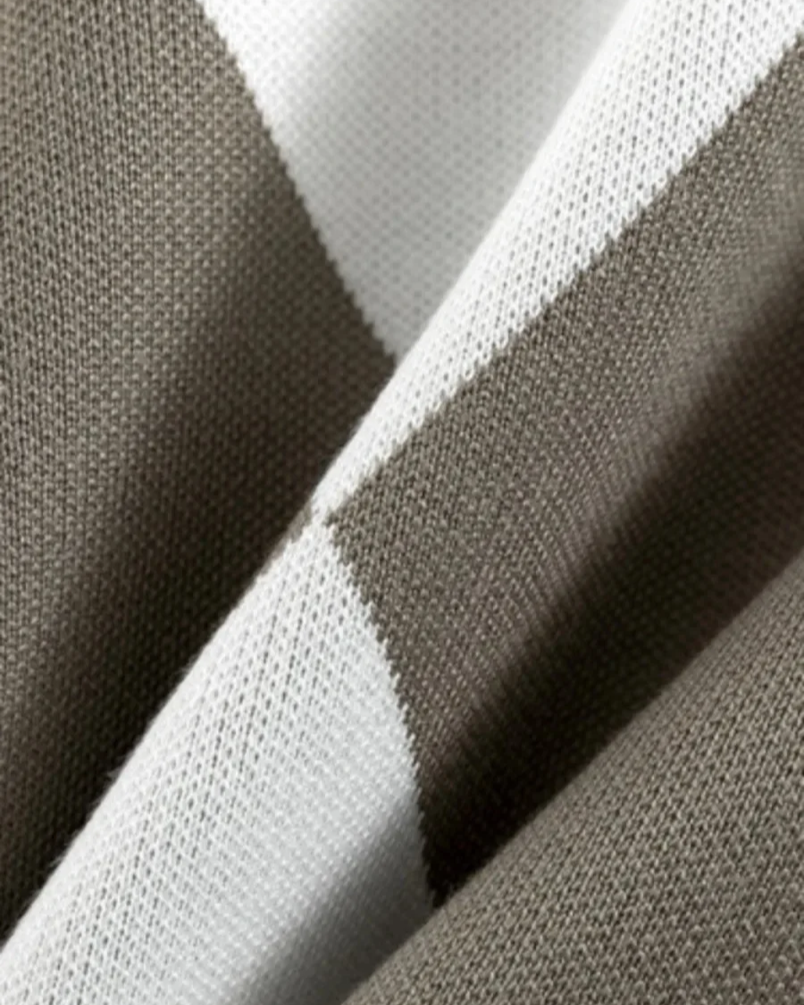 Ensemble en Maille Argyle Hudson