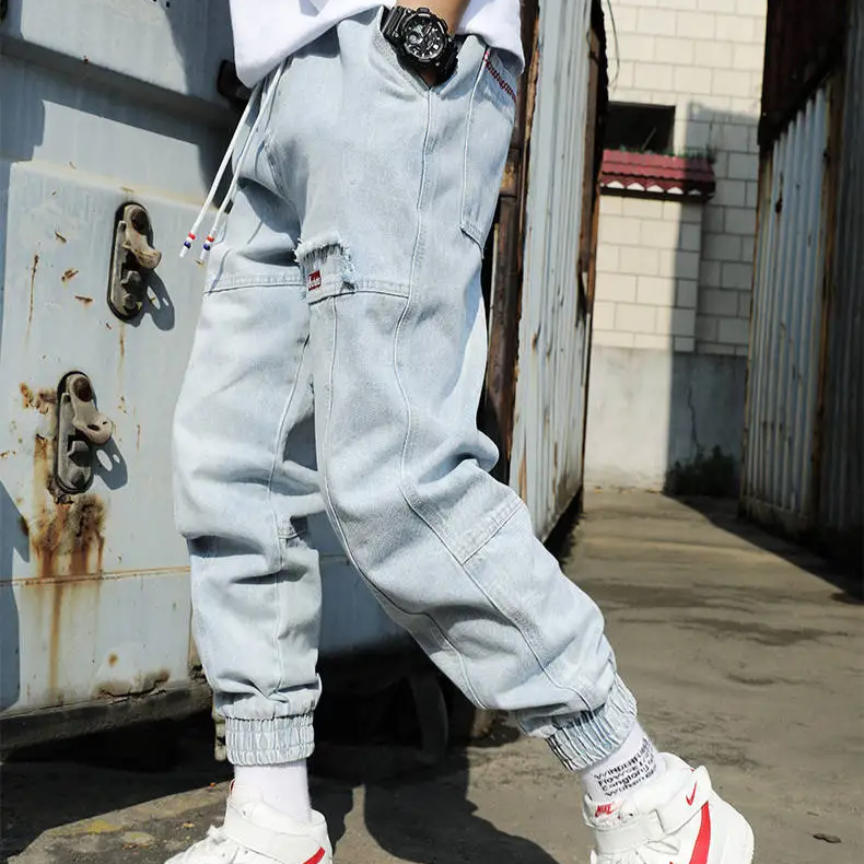 Jogger en Denim Fuselé Jacques