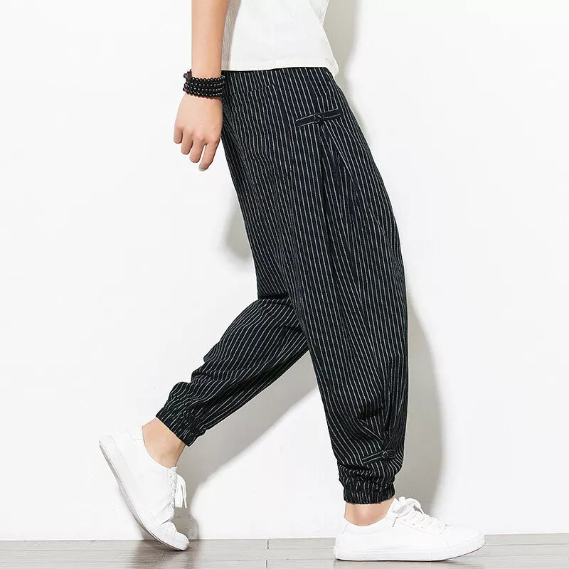 Jogger Palisade a righe sottili