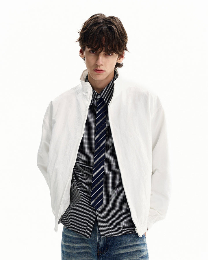 Windbreaker Nylon Zip Jacket
