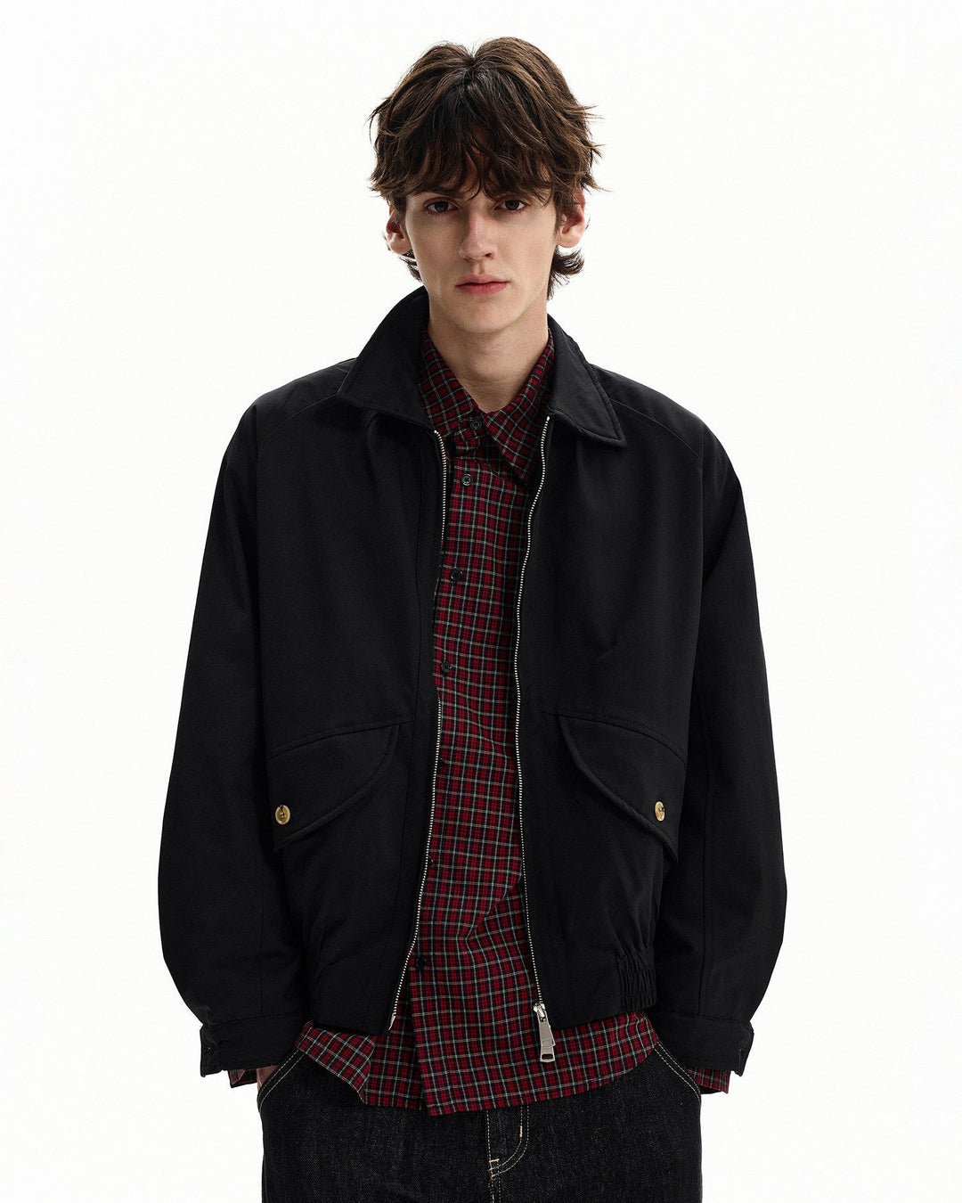Zip Front Minimalist Jacket