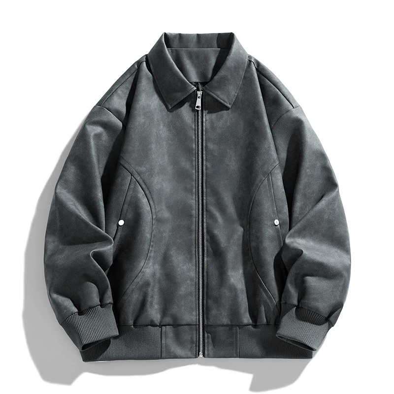 Bomber en cuir Maverick