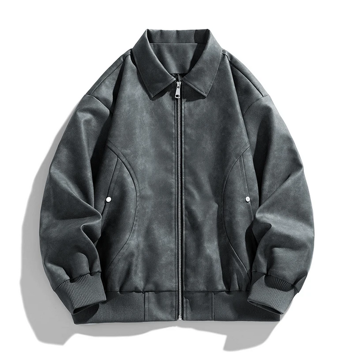 Bomber en cuir Maverick
