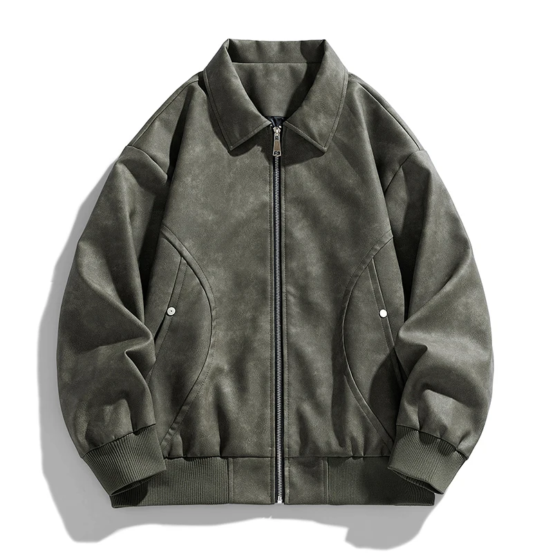 Bomber en cuir Maverick