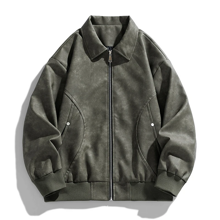 Bomber en cuir Maverick