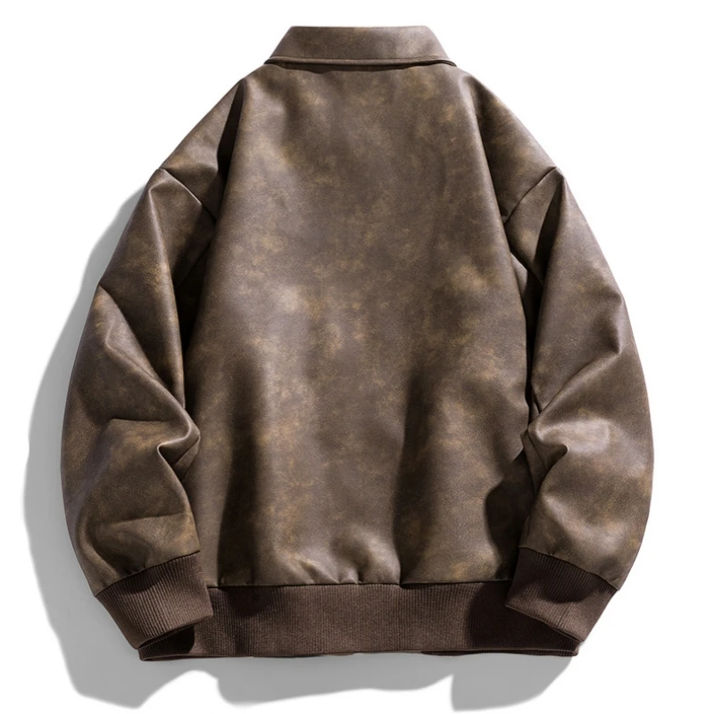 Bomber en cuir Maverick